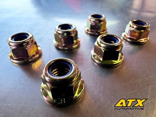Citroen Saxo VTS Front Suspension Strut Top Nuts - Zinc Plated
