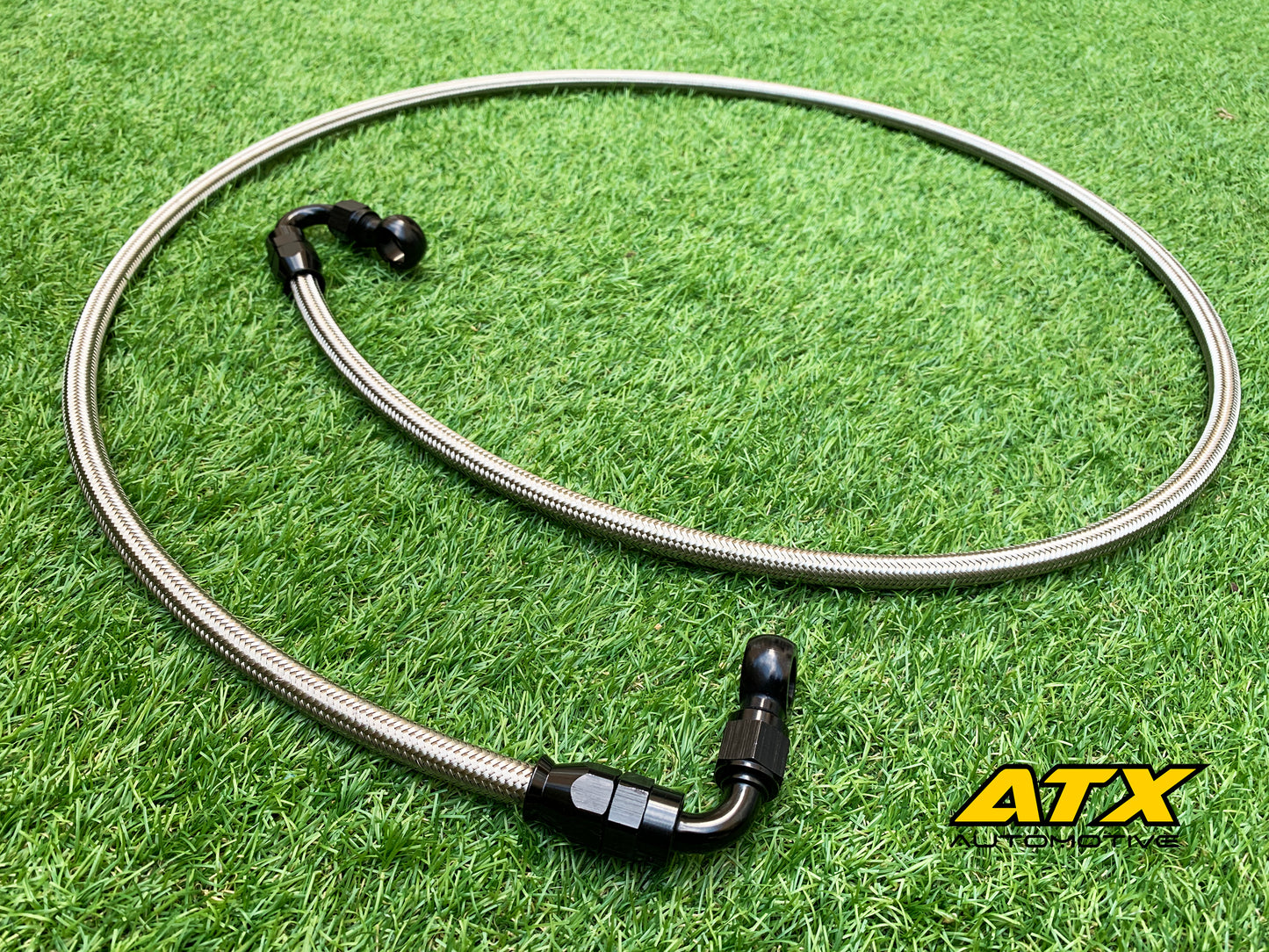 Suzuki Jimny High Pressure Power Steering Hose - Stainless Braided 1998-2017